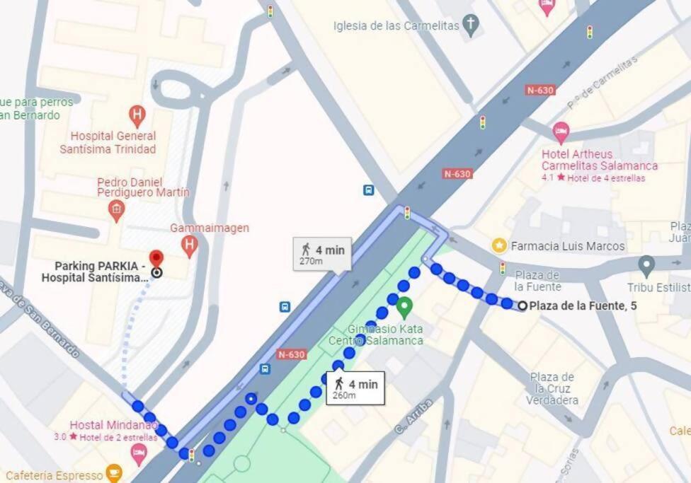 Apartament Alojamiento Plaza La Fuente Centro Salamanka Zewnętrze zdjęcie